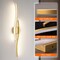 Gold LED Vanity Wall Light – Dimmable Farmhouse Bathroom Light Fixture